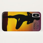 Coque iphone de yoga (Dos (Horizontal))