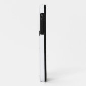 Coque iphone de zèbre de vacances (Dos/Gauche)