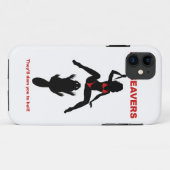 Coque iphone de ZOMBEAVERS (Dos (Horizontal))