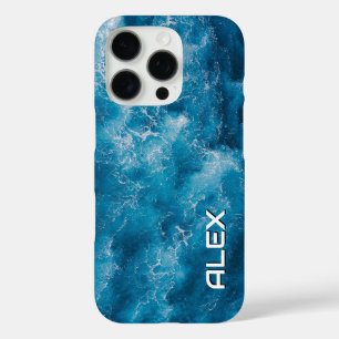 Coque iphone d'eau océanique - Mer bleu serein