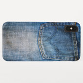 Coque iphone Denim Jeans (Dos (Horizontal))