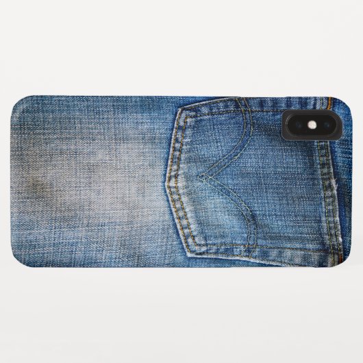 Coque iphone Denim Jeans (Dos (Horizontal))