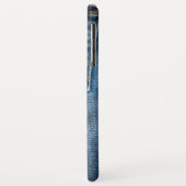 Coque iphone Denim Jeans (Dos/Gauche)