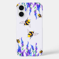 Coque iphone des abeilles de printemps