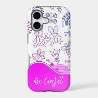 Coque iphone des abeilles mignonnes Bumble