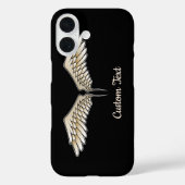 Coque iphone des ailes beiges (Verso)