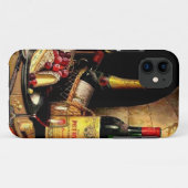 coque iphone des bouteilles de vin (Dos (Horizontal))