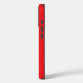 coque iphone des coeurs rouges abstraits (Verso / Gauche)