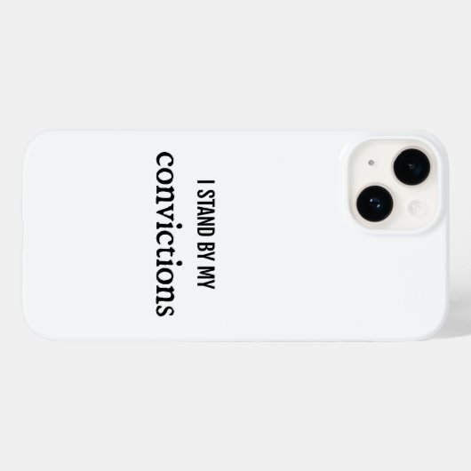 Coque iphone des condamnations (Verso (horizontal))