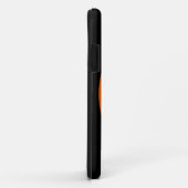 Coque iphone des corbeaux d'Halloween (Dos/Droite)