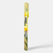 Coque iphone des jonquilles de fleurs de naissance (Verso / Droite)