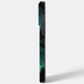 Coque iphone des monts Aurora Borealis (Verso / Gauche)