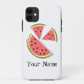 Coque iphone des pièces de pastèque (Dos)