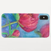 Coque iphone des pivoines de l'Alaska (Dos (Horizontal))