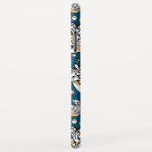 coque iphone des poulets rétro (Dos/Droite)