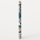 coque iphone des poulets rétro (Dos/Gauche)