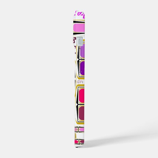Coque iphone design makeup (Côté gauche)