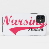 Coque iphone d'étudiant de soins (Dos (Horizontal))