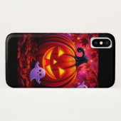Coque iphone d'Halloween ultime - Fantômes méchant (Dos (Horizontal))