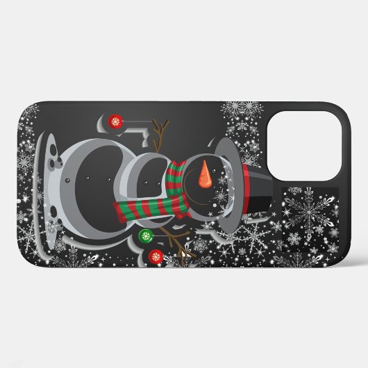 Coque iphone d'hiver noir