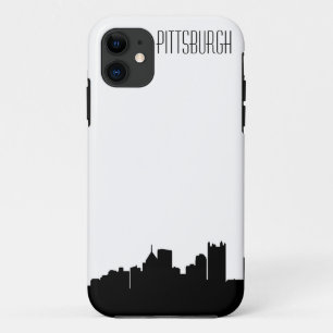 Coque iphone d'horizon de Pittsburgh