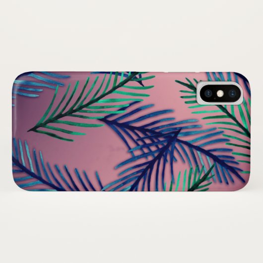 Coque iphone d'humeur tropicale (Dos (Horizontal))