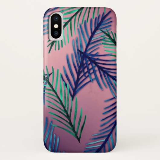 Coque iphone d'humeur tropicale (Dos)