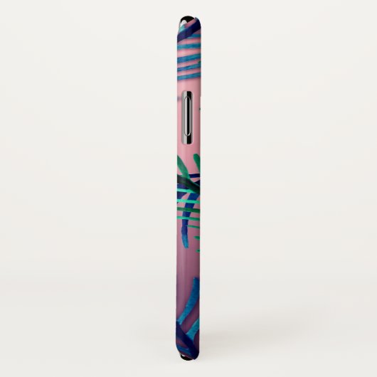 Coque iphone d'humeur tropicale (Dos/Droite)