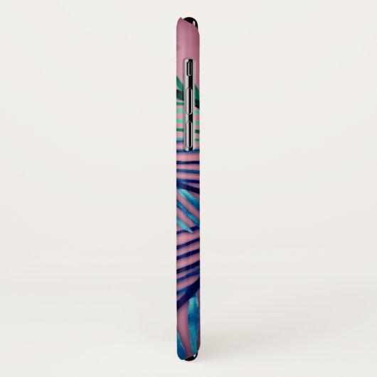 Coque iphone d'humeur tropicale (Dos/Gauche)