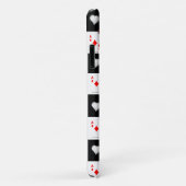 Coque iphone Diamants d'as (Dos/Droite)