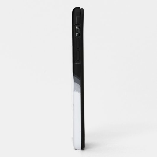 Coque iphone d'illustration de dragon bleu et de l (Dos/Gauche)