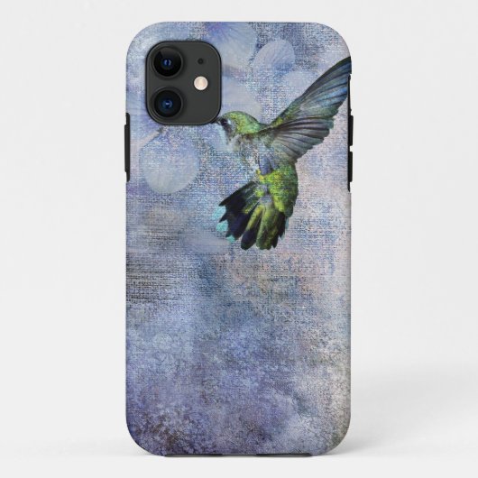 coque iphone d'oiseau (Dos)