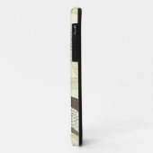 Coque iphone d'oiseau et de fleur (Dos/Gauche)