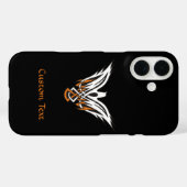 Coque iphone d'oiseaux celtes (Verso (horizontal))