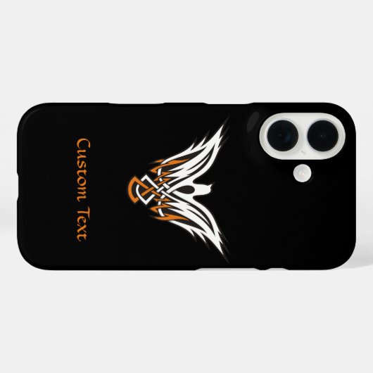 Coque iphone d'oiseaux celtes (Verso (horizontal))