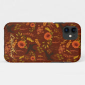 coque iphone d'oiseaux d'hirondelle (Dos (Horizontal))