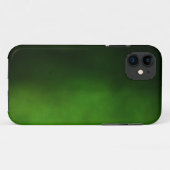 Coque iphone d'Ombre de vert vert (Dos (Horizontal))