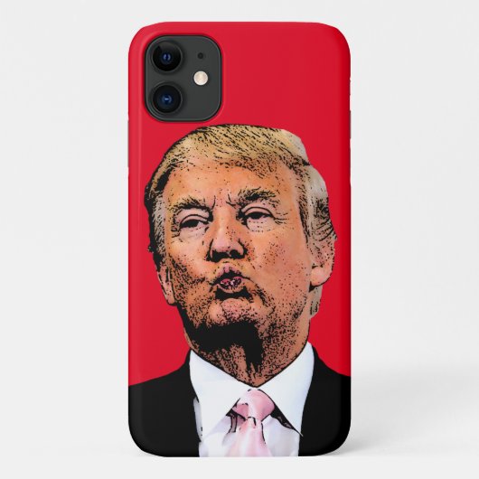 COQUE IPHONE DONALD TRUMP KISS (Dos)