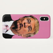 COQUE IPHONE DONALD TRUMP KISS (Dos (Horizontal))