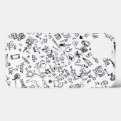 Coque iphone Doodle (Verso (horizontal))