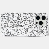 Coque iphone Doodle Dog (Verso (horizontal))