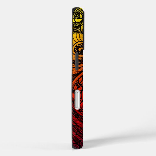 Coque iphone Doodle Gras (Verso / Droite)