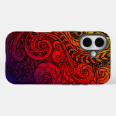 Coque iphone Doodle Gras (Verso (horizontal))