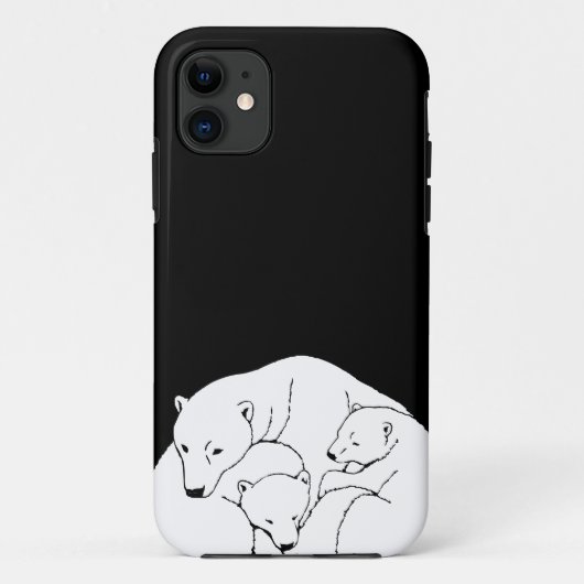 Coque iphone d'ours de l'affaire 3 d'IPhone 5 (Dos)