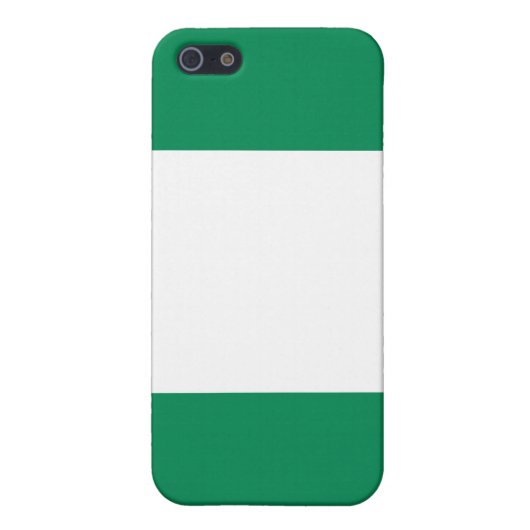 Coque iPhone Drapeau du Nigéria (Dos)
