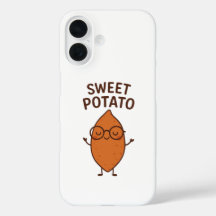 Coque iPhone drôle avec patate douce