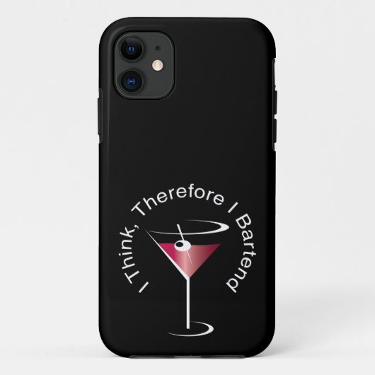 Coque iphone du barman (Dos)