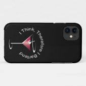 Coque iphone du barman (Dos (Horizontal))