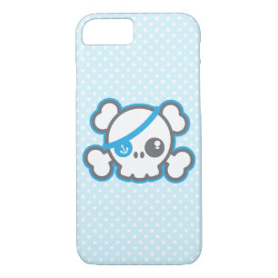 Coque iphone du crâne de Kawaii Pirate