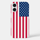 Coque iphone du drapeau américain (Verso)